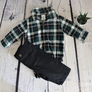 Baby Boy Button Up Set